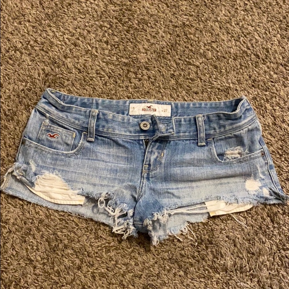 Hollister Jean Shorts - Blue - Size 5